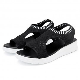 Roman Women Mesh Ankle Beach Sandals