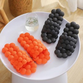 Women's Solid Color Soft Comfy Casual Funny Home Shoes