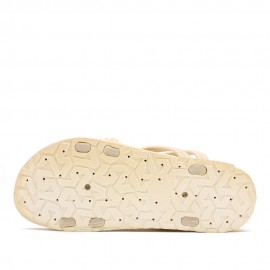 Women Solid Color Cross Band Home Flats Sandals